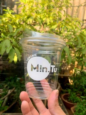 In ly cà phê take away 11 In ly nhựa giá rẻ