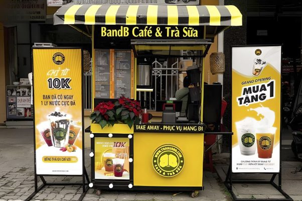 In ly cà phê take away 1 Mô hình cà phê take away