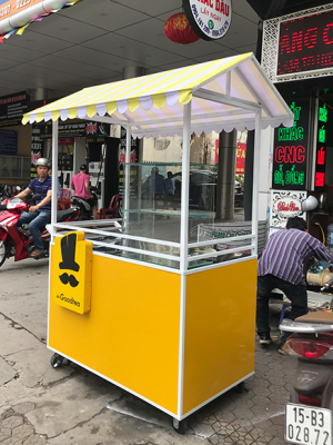 In ly cà phê take away 4 Xe cà phê mang đi