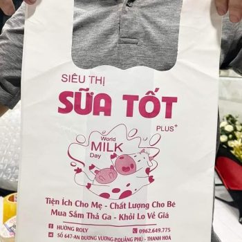 In túi nilon siêu thị