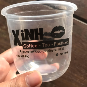 Ly nhựa đáy bầu 360ml 7 ly day bau 360ml