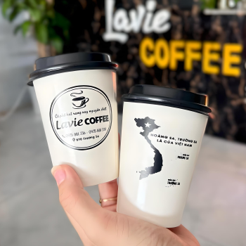 Ly giấy trắng 360ml