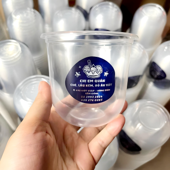 Ly nhựa đáy bầu 360ml 6 ly nhua bien hoa