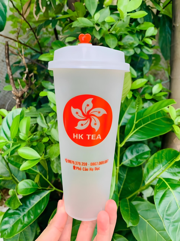 Xưởng in ly nhựa tim 700ml